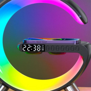 Smart Lamp with Wireless Charger & Clock